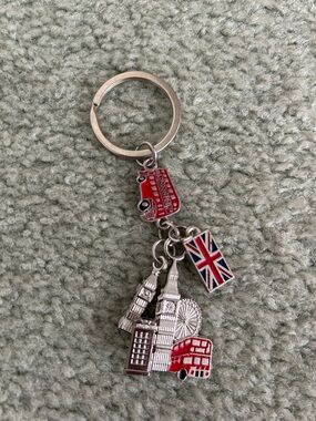 London England Landmark Souvenir Key Chain